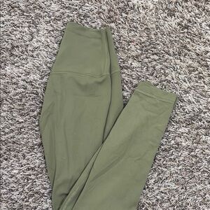 lululemon athletica Olive Green Leggings